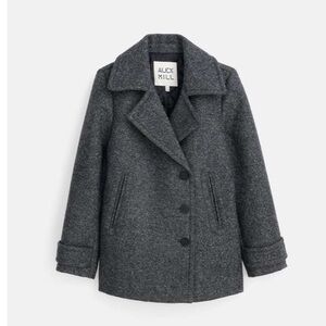 Alex Mill Grace Peacoat Charcoal
